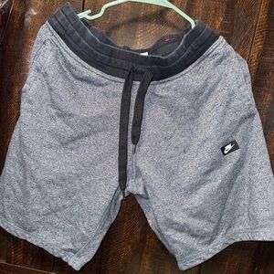 Nike Men's Heather Gray Athletic Shorts